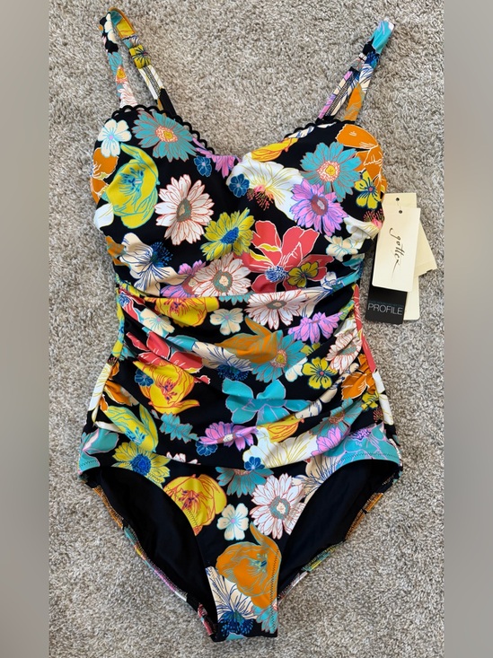 Profile By Gottex Other - NWT Profile By Gottex Rising Sun One Piece Floral Tummy Control Size 10 D